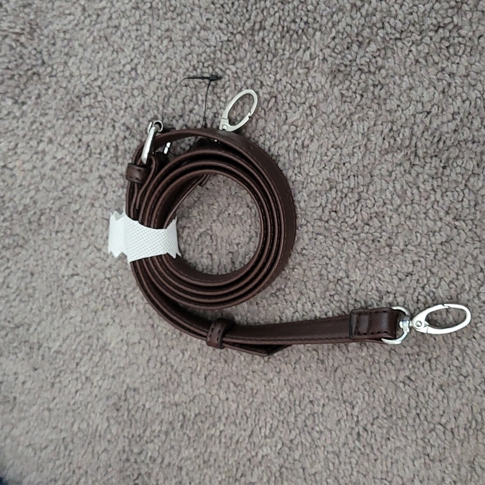 NWT Nine West Brown Purse Stap